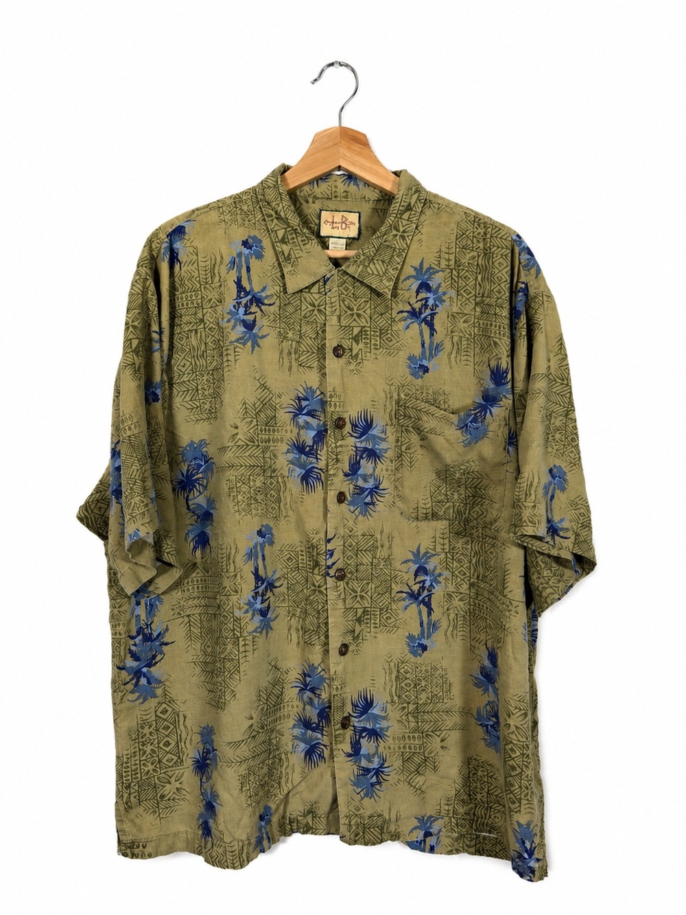 Vintage 90s Linares Pic Rayon Hawaiian Shirt Camp Size XL Vacation 90s Travel